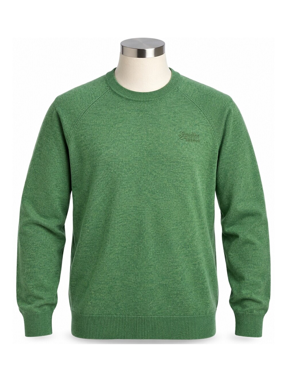 Superdry Orange Label Men's M Green Crewneck Knit Sweater M